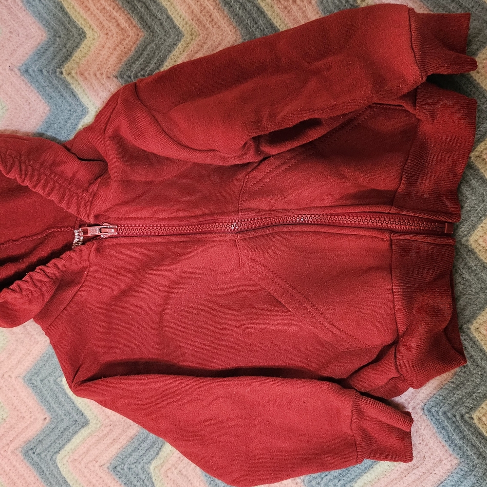 Cozy Red Kids Jacket